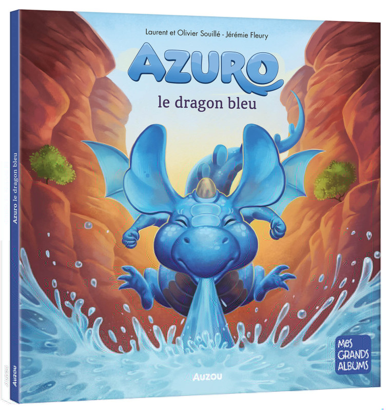 AZURO LE DRAGON BLEU - Laurent Souillé, Olivier Souillé, Jérémie Fleury - AUZOU