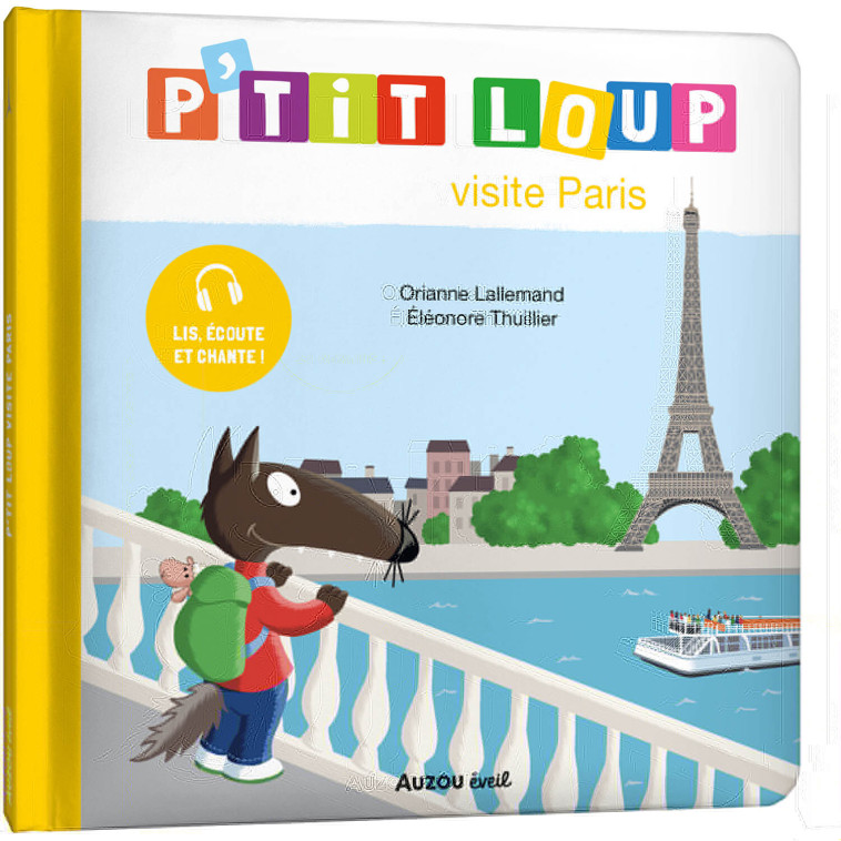 P'TIT LOUP VISITE PARIS - Orianne Lallemand, Éléonore THUILLIER - AUZOU