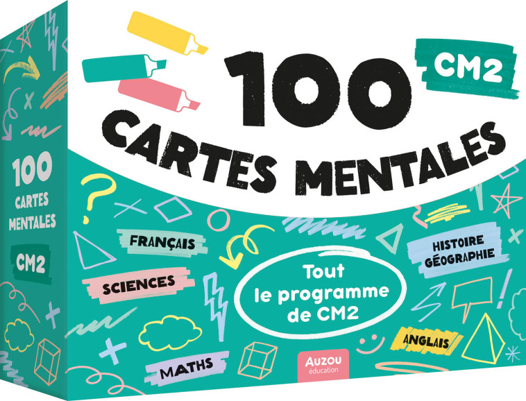 100 CARTES MENTALES - TOUT LE PROGRAMME DE CM2 - Au coeur de ma class Au coeur de ma class, Cléo Germain Cléo Germain,  Au coeur de ma class,  Cléo Germain - AUZOU