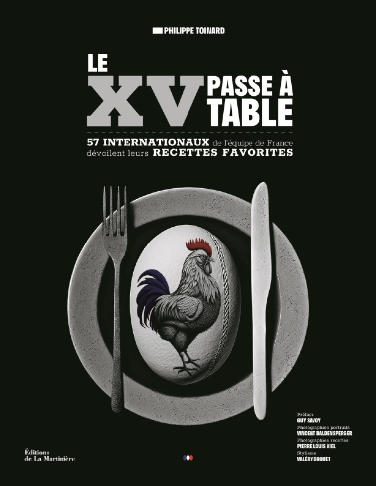 Le XV passe à table - Philippe Toinard - MARTINIERE BL