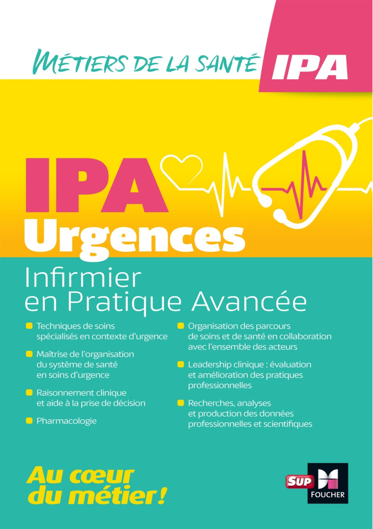 Infirmier en pratique avancée - IPA - mention Urgences -   - FOUCHER