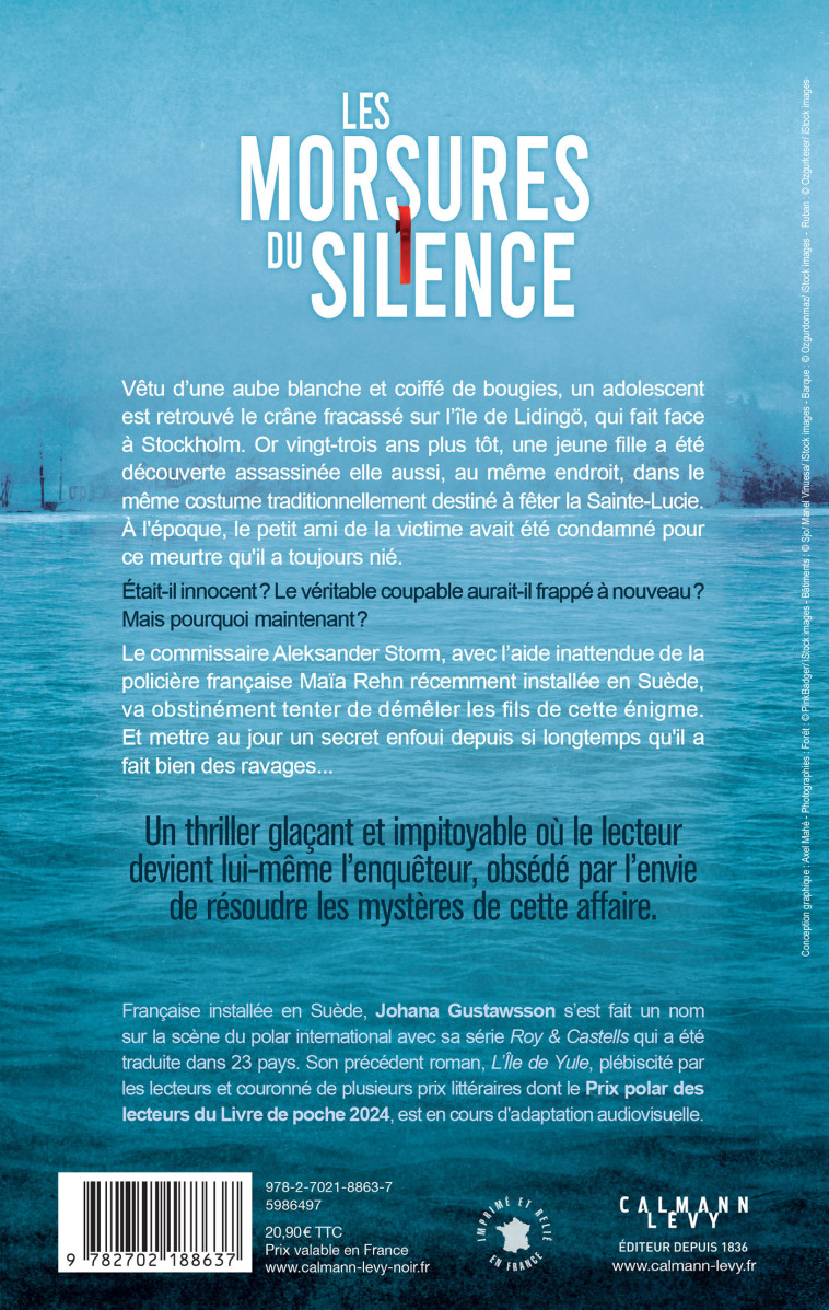 Les morsures du silence - Johana Gustawsson - CALMANN-LEVY