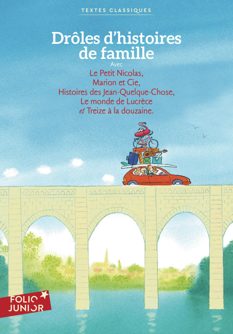 Drôles d'histoires de famille -  COLLECTIFS JEUNESSE - GALLIMARD JEUNE