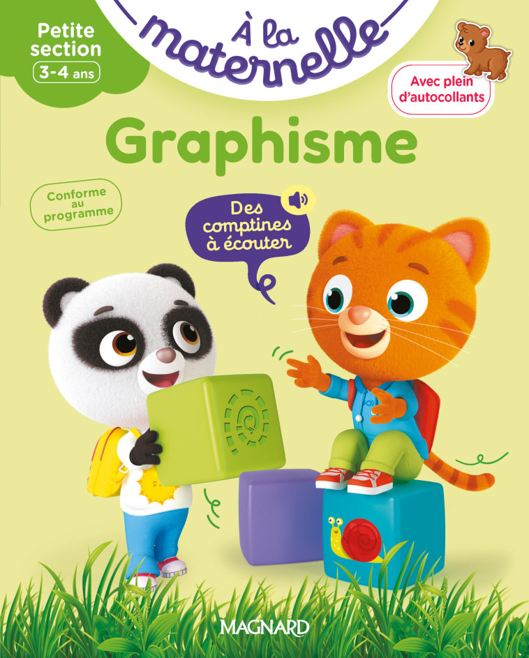 Graphisme Petite section 3-4 ans - A la maternelle - Anne Weiller - MAGNARD